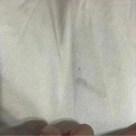 Halston Heritage Evening Collection Halter Satin Cream Dress Size‎ 0 - Picture 15 of 15